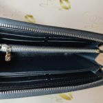 LV Clemence Damier Graphite Women's Wallet - Black Leather & Silver Hardware