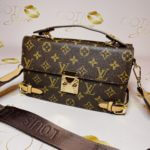 LV Trunk Clutch Classic Monogram – Brown Leather & Gold Hardware Women’s Medium Handbag