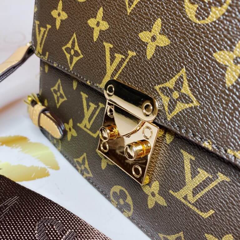 LV Trunk Clutch Classic Monogram – Brown Leather & Gold Hardware Women ...