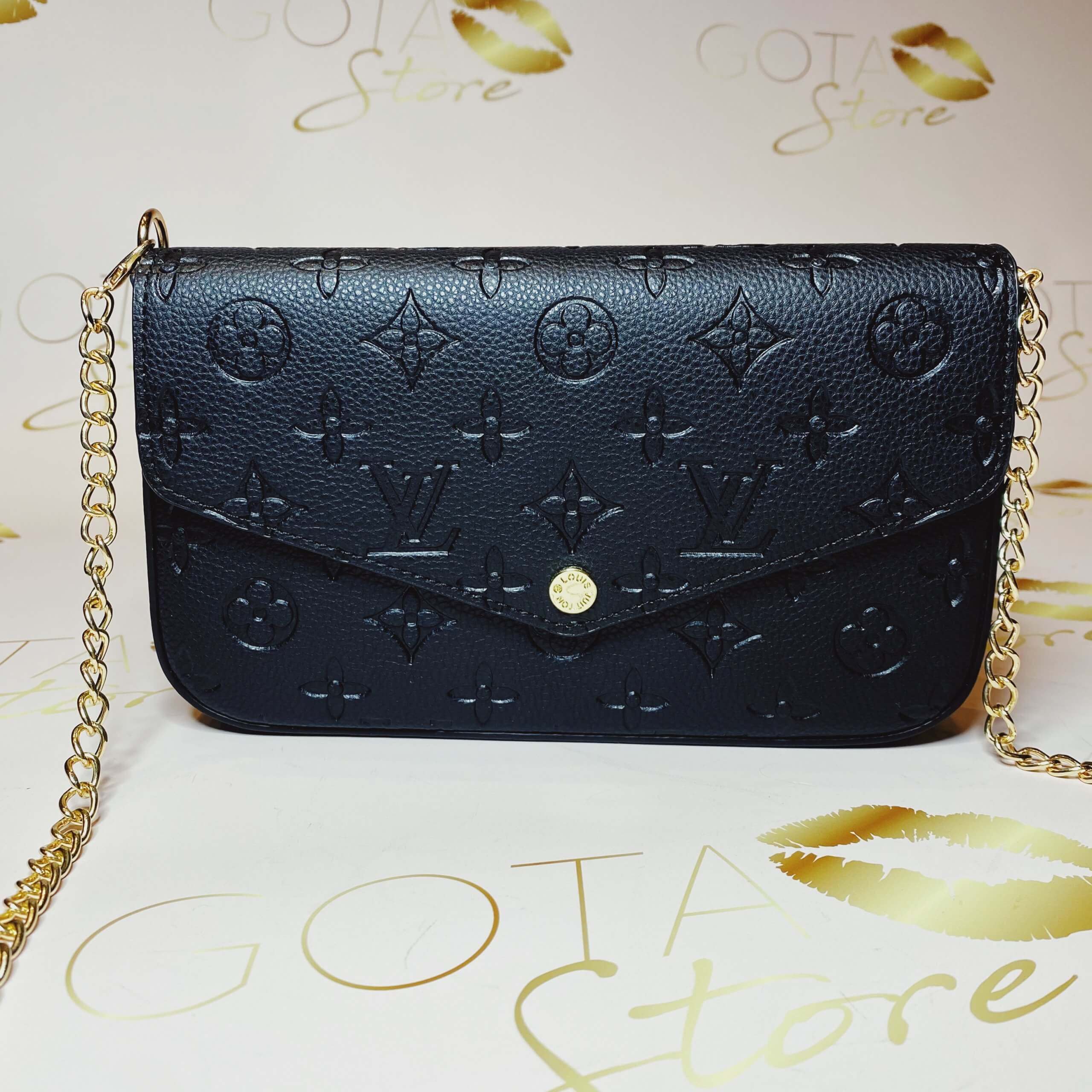 LV Felicie Pochette Escale Blue Leather Purse - Women's Small Clutch Bag &  Wallet - GOTA Store