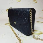 LV Felicie Pochette Monogram Black Leather Purse - Women's Small Clutch Bag