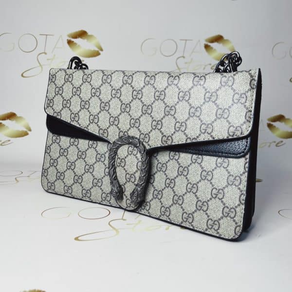 GG Dionysis Shoulder Bag - Supreme Print Leather Women's Medium Purse