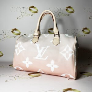 LV Speedy Pink Escale - Leather Women's Large Handbag