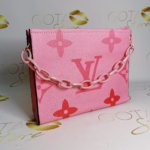 LV Coussin Pink Monogram Crossbody Purse - Medium Leather Bag